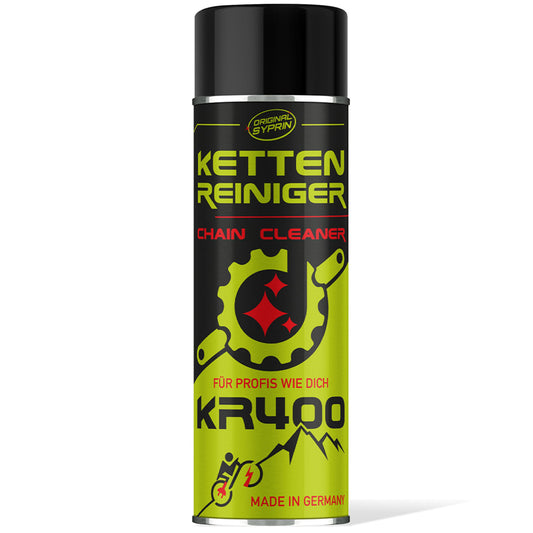 ORIGINAL SYPRIN Fahrrad Kettenreiniger - Premium Antriebsreiniger für Mountainbike, E-Bike & Rennrad - Hochwertiger Fahrradkettenreiniger 500ml