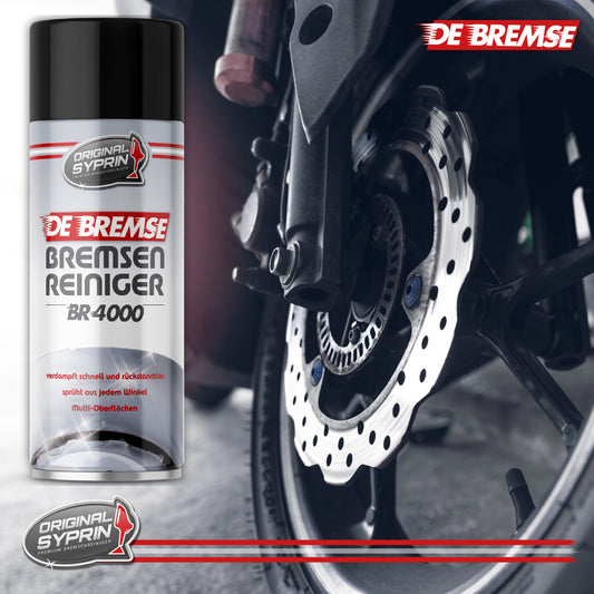 ORIGINAL SYPRIN Bremsenreiniger für alle PKW & LKW- Scheibenbremsen, Ketten, Motorradbremsen - 500ml 2er Set