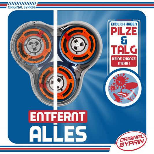 ORIGINAL SYPRIN Scherkopfreiniger für Rasierer Haarschneider - Reinigungsflüssigkeit - 100 ml
