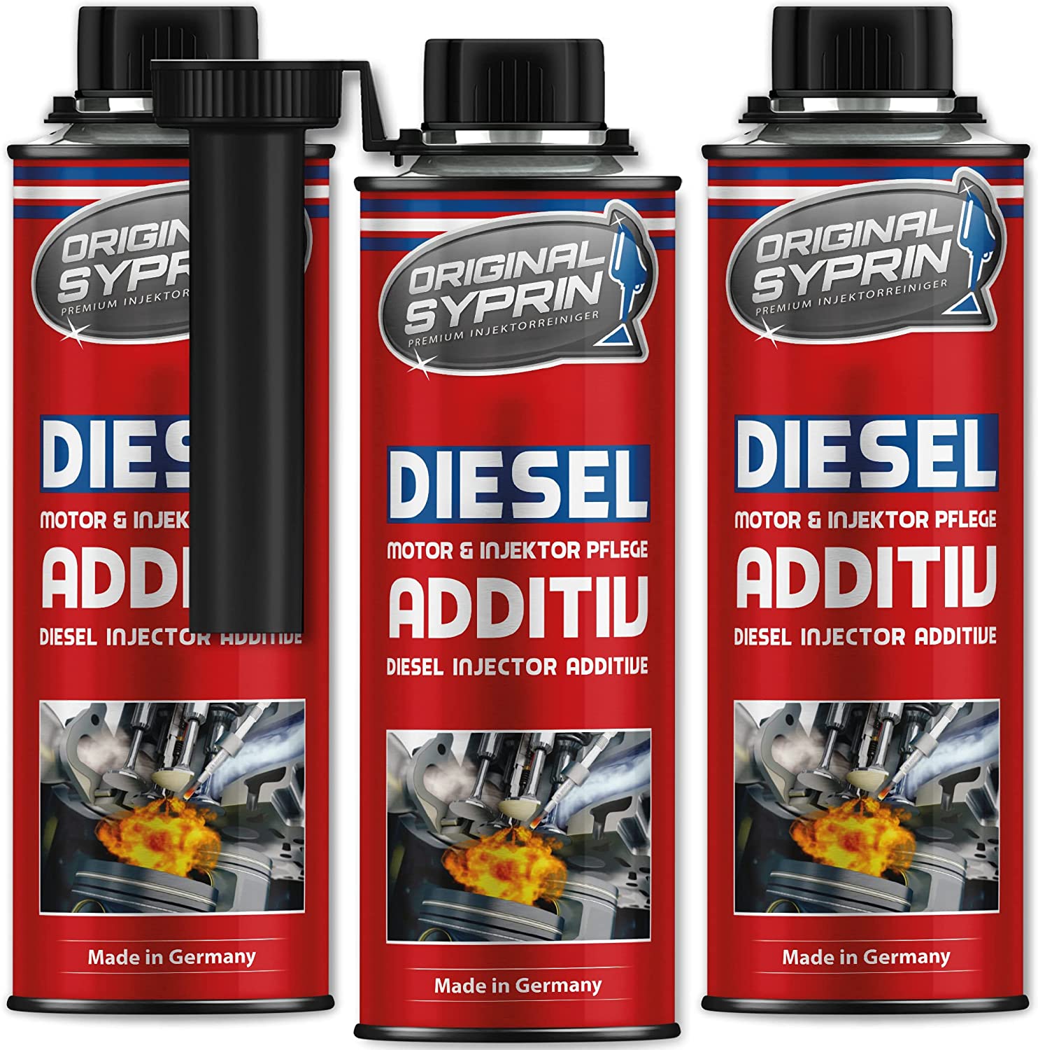 Diesel Reiniger + Additiv Test gegen Verkokung - Reinigung und Wirkung vom  Syprin Dieselzusatz 