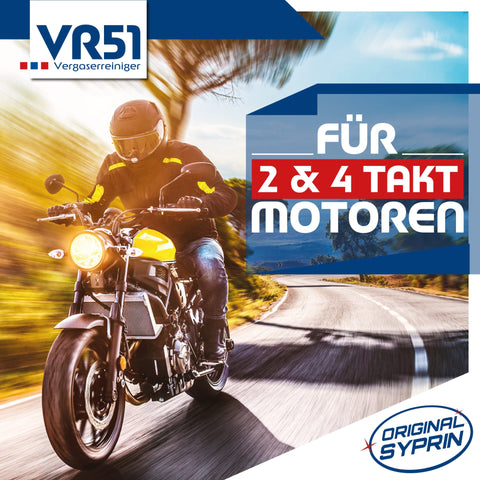ORIGINAL SYPRIN Vergaserreiniger VR51 für 2 & 4 Takt Benzin Motoren - 250 ml - syprin